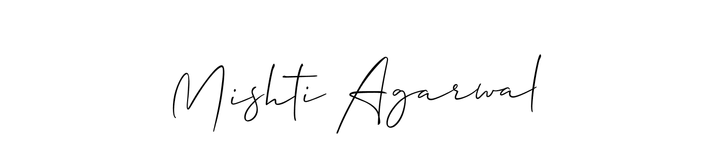 How to Draw Mishti Agarwal signature style? Allison_Script is a latest design signature styles for name Mishti Agarwal. Mishti Agarwal signature style 2 images and pictures png