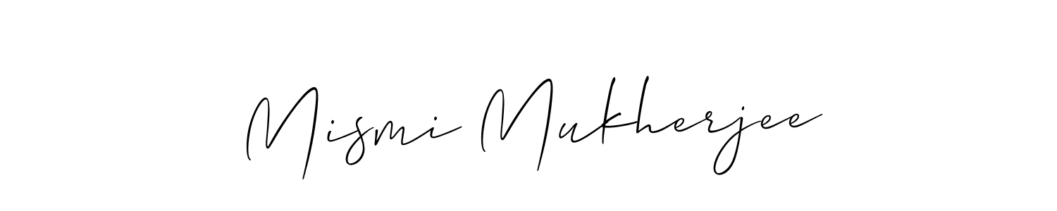 Make a beautiful signature design for name Mismi Mukherjee. Use this online signature maker to create a handwritten signature for free. Mismi Mukherjee signature style 2 images and pictures png