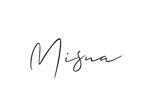 Misna stylish signature style. Best Handwritten Sign (Allison_Script) for my name. Handwritten Signature Collection Ideas for my name Misna. Misna signature style 2 images and pictures png