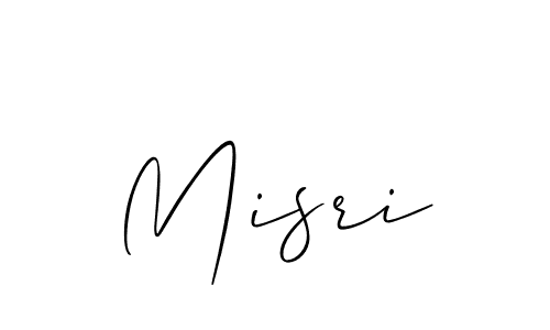 Create a beautiful signature design for name Misri. With this signature (Allison_Script) fonts, you can make a handwritten signature for free. Misri signature style 2 images and pictures png