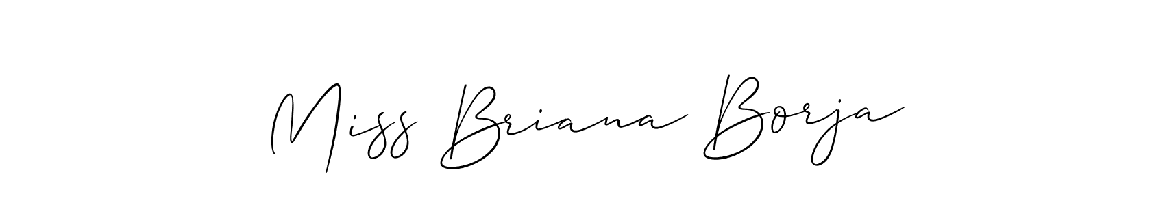 This is the best signature style for the Miss Briana Borja name. Also you like these signature font (Allison_Script). Mix name signature. Miss Briana Borja signature style 2 images and pictures png