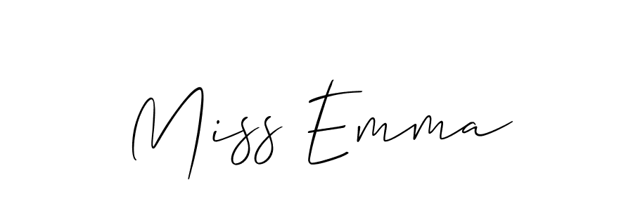How to Draw Miss Emma signature style? Allison_Script is a latest design signature styles for name Miss Emma. Miss Emma signature style 2 images and pictures png