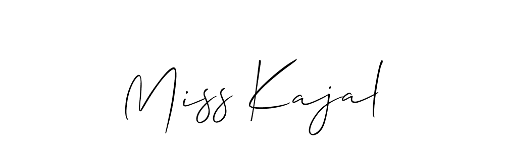 Once you've used our free online signature maker to create your best signature Allison_Script style, it's time to enjoy all of the benefits that Miss Kajal name signing documents. Miss Kajal signature style 2 images and pictures png