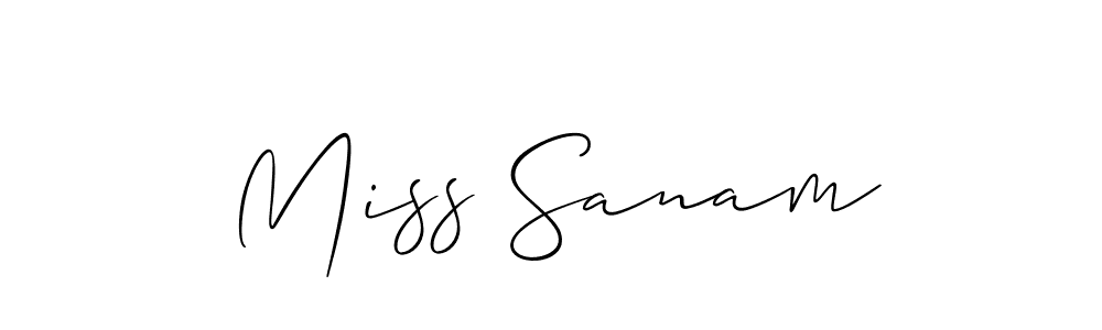 See photos of Miss Sanam official signature by Spectra . Check more albums & portfolios. Read reviews & check more about Allison_Script font. Miss Sanam signature style 2 images and pictures png