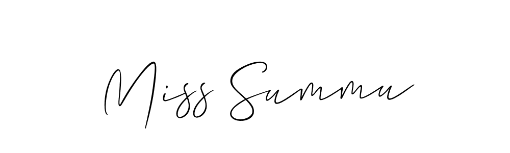 See photos of Miss Summu official signature by Spectra . Check more albums & portfolios. Read reviews & check more about Allison_Script font. Miss Summu signature style 2 images and pictures png