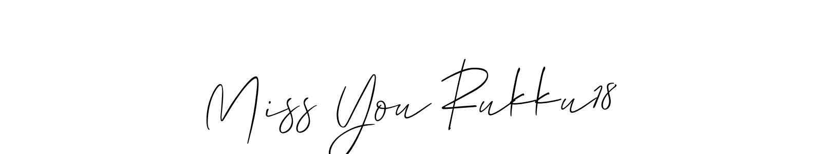 See photos of Miss You Rukku18 official signature by Spectra . Check more albums & portfolios. Read reviews & check more about Allison_Script font. Miss You Rukku18 signature style 2 images and pictures png