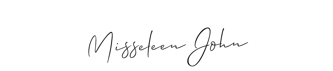 How to Draw Misseleen John signature style? Allison_Script is a latest design signature styles for name Misseleen John. Misseleen John signature style 2 images and pictures png