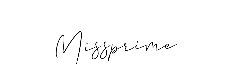 Once you've used our free online signature maker to create your best signature Allison_Script style, it's time to enjoy all of the benefits that Missprime name signing documents. Missprime signature style 2 images and pictures png