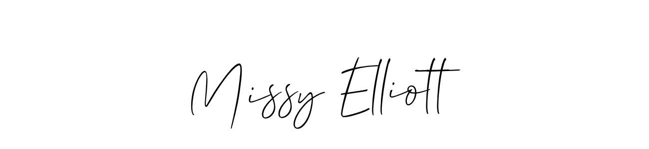 Best and Professional Signature Style for Missy Elliott. Allison_Script Best Signature Style Collection. Missy Elliott signature style 2 images and pictures png