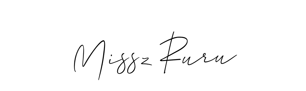 See photos of Missz Ruru official signature by Spectra . Check more albums & portfolios. Read reviews & check more about Allison_Script font. Missz Ruru signature style 2 images and pictures png