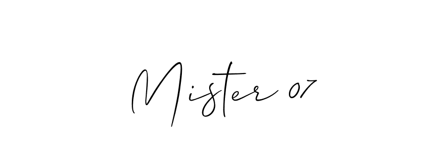 Here are the top 10 professional signature styles for the name Mister 07. These are the best autograph styles you can use for your name. Mister 07 signature style 2 images and pictures png