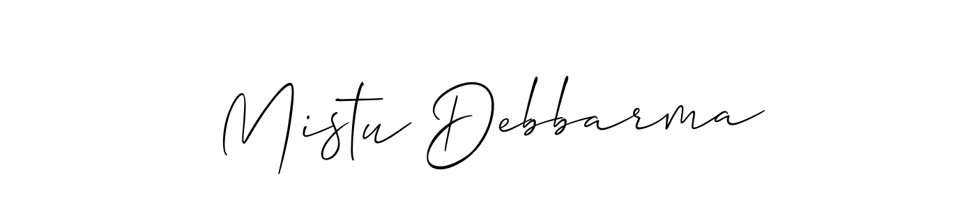 Once you've used our free online signature maker to create your best signature Allison_Script style, it's time to enjoy all of the benefits that Mistu Debbarma name signing documents. Mistu Debbarma signature style 2 images and pictures png