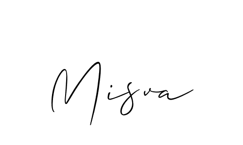 if you are searching for the best signature style for your name Misva. so please give up your signature search. here we have designed multiple signature styles  using Allison_Script. Misva signature style 2 images and pictures png