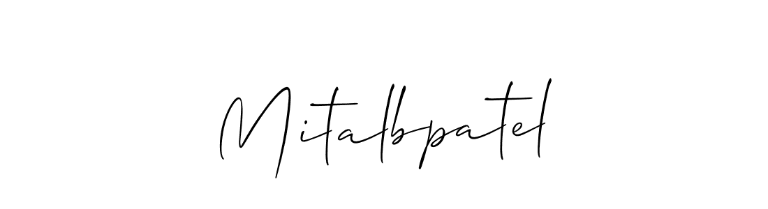 Make a beautiful signature design for name Mitalbpatel. Use this online signature maker to create a handwritten signature for free. Mitalbpatel signature style 2 images and pictures png