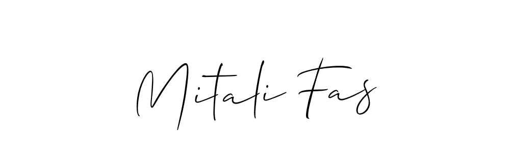 How to Draw Mitali Fas signature style? Allison_Script is a latest design signature styles for name Mitali Fas. Mitali Fas signature style 2 images and pictures png