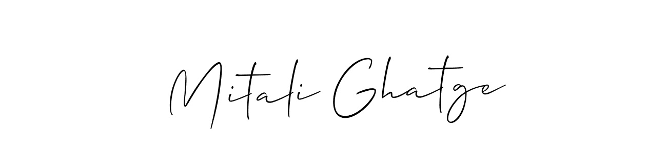 Once you've used our free online signature maker to create your best signature Allison_Script style, it's time to enjoy all of the benefits that Mitali Ghatge name signing documents. Mitali Ghatge signature style 2 images and pictures png