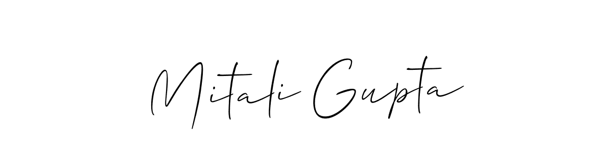 Make a beautiful signature design for name Mitali Gupta. Use this online signature maker to create a handwritten signature for free. Mitali Gupta signature style 2 images and pictures png