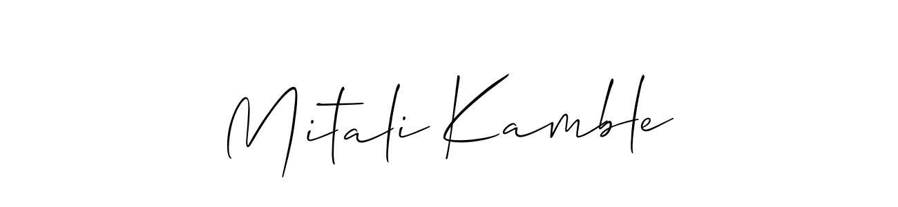 You can use this online signature creator to create a handwritten signature for the name Mitali Kamble. This is the best online autograph maker. Mitali Kamble signature style 2 images and pictures png