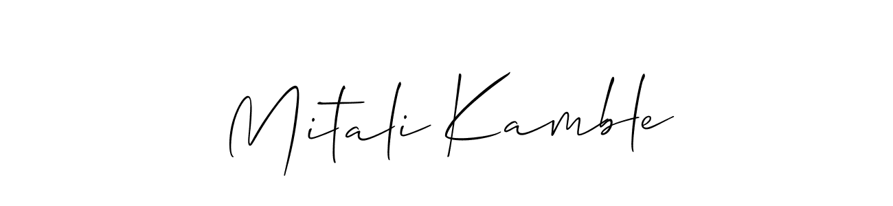 Once you've used our free online signature maker to create your best signature Allison_Script style, it's time to enjoy all of the benefits that Mitali Kamble name signing documents. Mitali Kamble signature style 2 images and pictures png