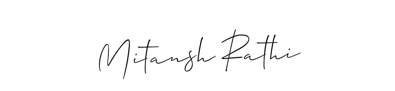 Make a beautiful signature design for name Mitansh Rathi. Use this online signature maker to create a handwritten signature for free. Mitansh Rathi signature style 2 images and pictures png