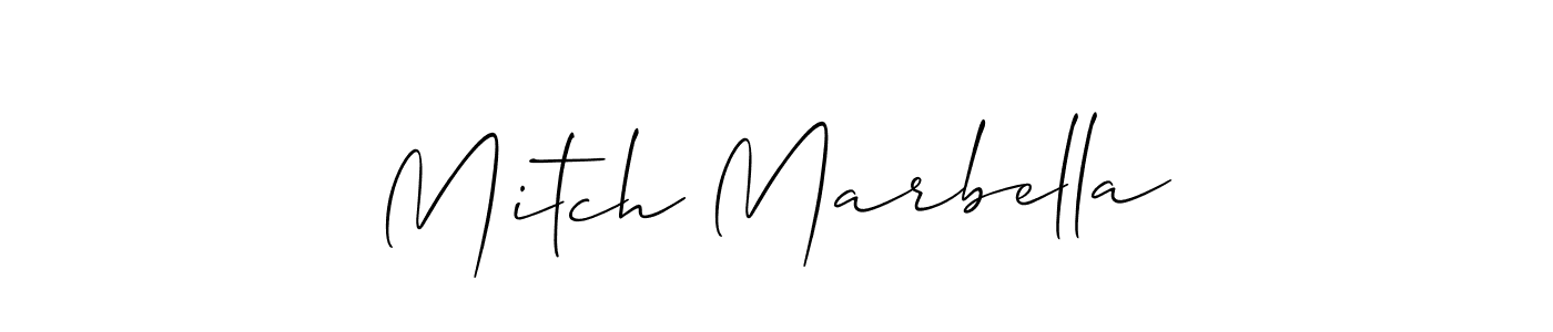 How to Draw Mitch Marbella signature style? Allison_Script is a latest design signature styles for name Mitch Marbella. Mitch Marbella signature style 2 images and pictures png