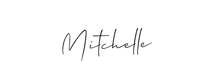 Mitchelle stylish signature style. Best Handwritten Sign (Allison_Script) for my name. Handwritten Signature Collection Ideas for my name Mitchelle. Mitchelle signature style 2 images and pictures png