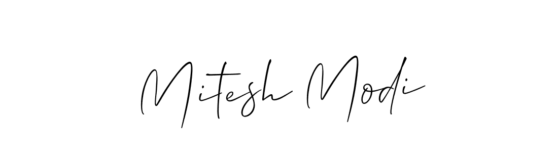 Make a short Mitesh Modi signature style. Manage your documents anywhere anytime using Allison_Script. Create and add eSignatures, submit forms, share and send files easily. Mitesh Modi signature style 2 images and pictures png