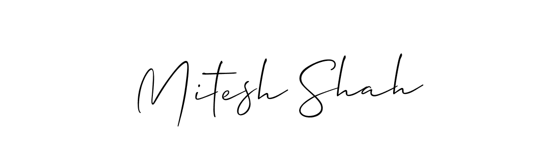 Similarly Allison_Script is the best handwritten signature design. Signature creator online .You can use it as an online autograph creator for name Mitesh Shah. Mitesh Shah signature style 2 images and pictures png