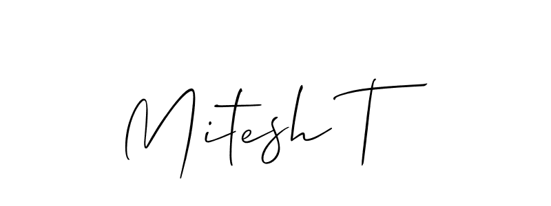 Here are the top 10 professional signature styles for the name Mitesh T. These are the best autograph styles you can use for your name. Mitesh T signature style 2 images and pictures png