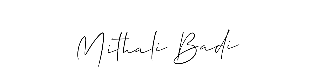 This is the best signature style for the Mithali Badi name. Also you like these signature font (Allison_Script). Mix name signature. Mithali Badi signature style 2 images and pictures png