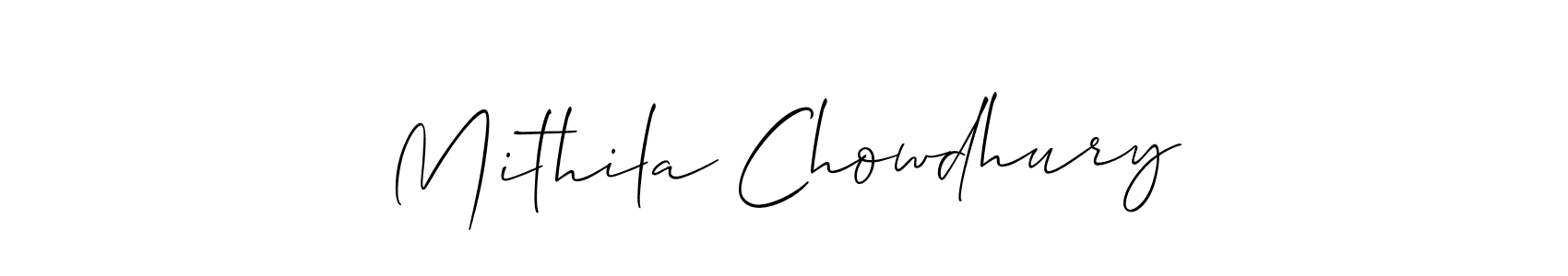 This is the best signature style for the Mithila Chowdhury name. Also you like these signature font (Allison_Script). Mix name signature. Mithila Chowdhury signature style 2 images and pictures png