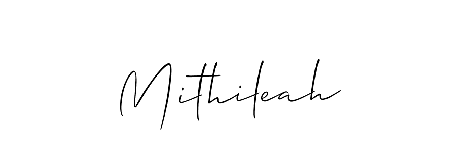 Best and Professional Signature Style for Mithileah. Allison_Script Best Signature Style Collection. Mithileah signature style 2 images and pictures png