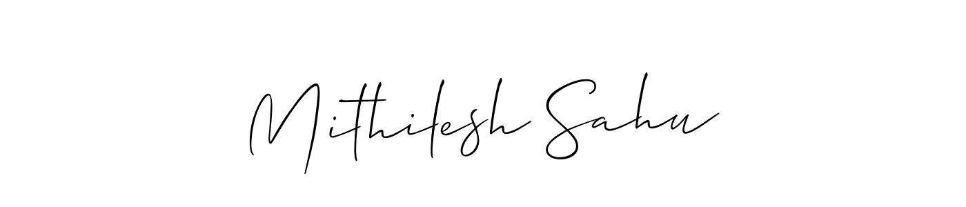 Best and Professional Signature Style for Mithilesh Sahu. Allison_Script Best Signature Style Collection. Mithilesh Sahu signature style 2 images and pictures png
