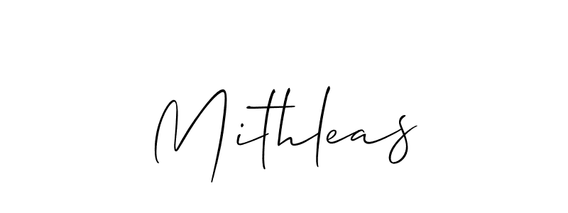 if you are searching for the best signature style for your name Mithleas. so please give up your signature search. here we have designed multiple signature styles  using Allison_Script. Mithleas signature style 2 images and pictures png