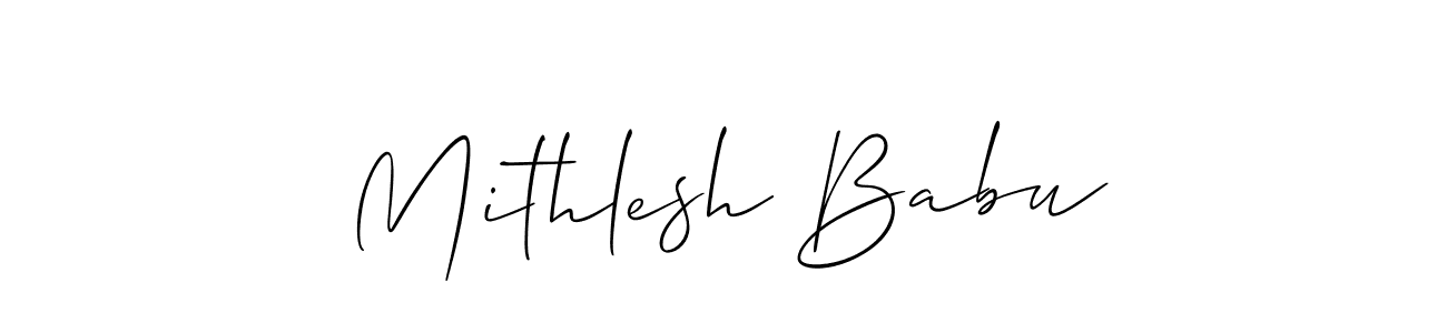 You can use this online signature creator to create a handwritten signature for the name Mithlesh Babu. This is the best online autograph maker. Mithlesh Babu signature style 2 images and pictures png
