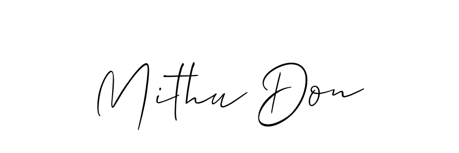 You can use this online signature creator to create a handwritten signature for the name Mithu Don. This is the best online autograph maker. Mithu Don signature style 2 images and pictures png