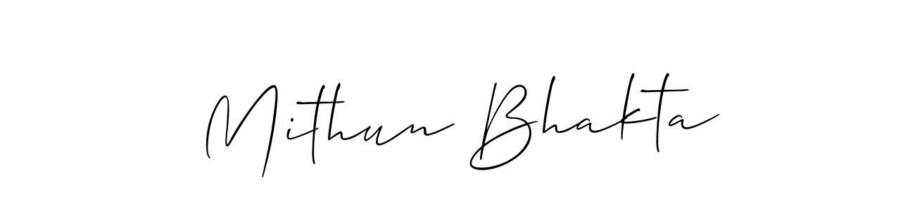 How to Draw Mithun Bhakta signature style? Allison_Script is a latest design signature styles for name Mithun Bhakta. Mithun Bhakta signature style 2 images and pictures png