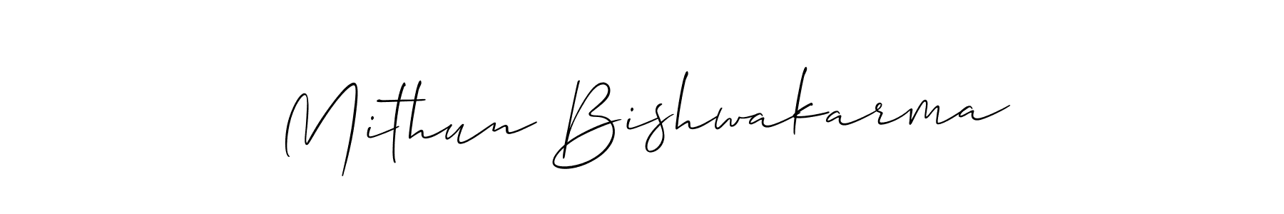 Here are the top 10 professional signature styles for the name Mithun Bishwakarma. These are the best autograph styles you can use for your name. Mithun Bishwakarma signature style 2 images and pictures png