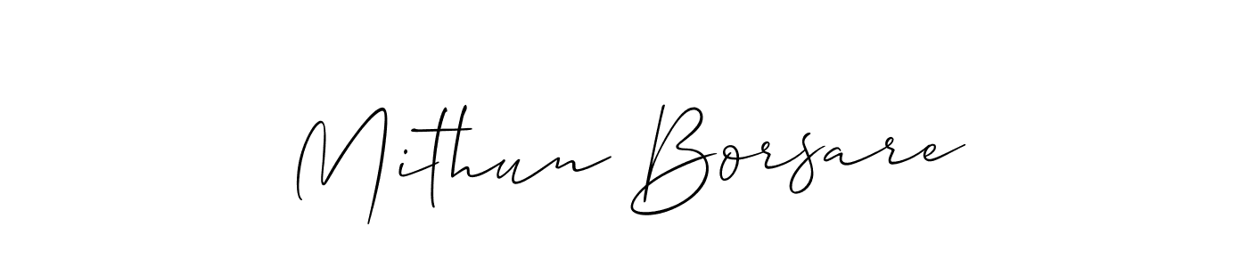 Here are the top 10 professional signature styles for the name Mithun Borsare. These are the best autograph styles you can use for your name. Mithun Borsare signature style 2 images and pictures png