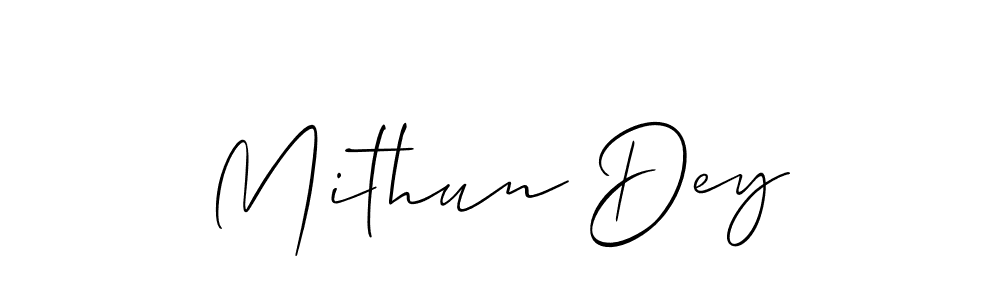 Once you've used our free online signature maker to create your best signature Allison_Script style, it's time to enjoy all of the benefits that Mithun Dey name signing documents. Mithun Dey signature style 2 images and pictures png