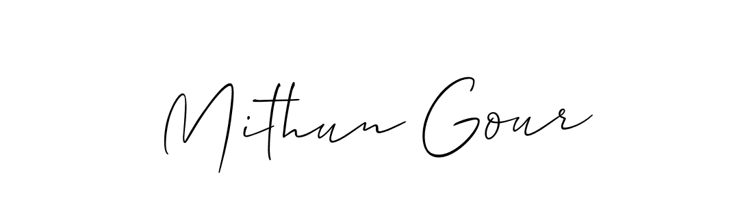 Here are the top 10 professional signature styles for the name Mithun Gour. These are the best autograph styles you can use for your name. Mithun Gour signature style 2 images and pictures png