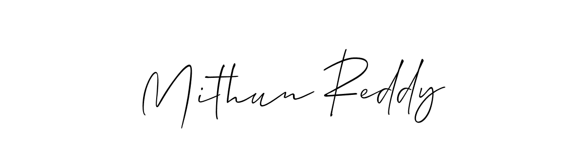Once you've used our free online signature maker to create your best signature Allison_Script style, it's time to enjoy all of the benefits that Mithun Reddy name signing documents. Mithun Reddy signature style 2 images and pictures png