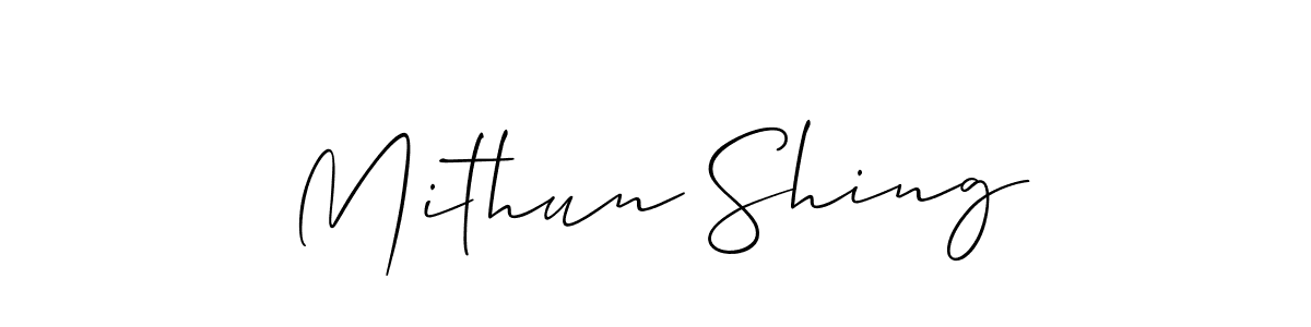 Also You can easily find your signature by using the search form. We will create Mithun Shing name handwritten signature images for you free of cost using Allison_Script sign style. Mithun Shing signature style 2 images and pictures png