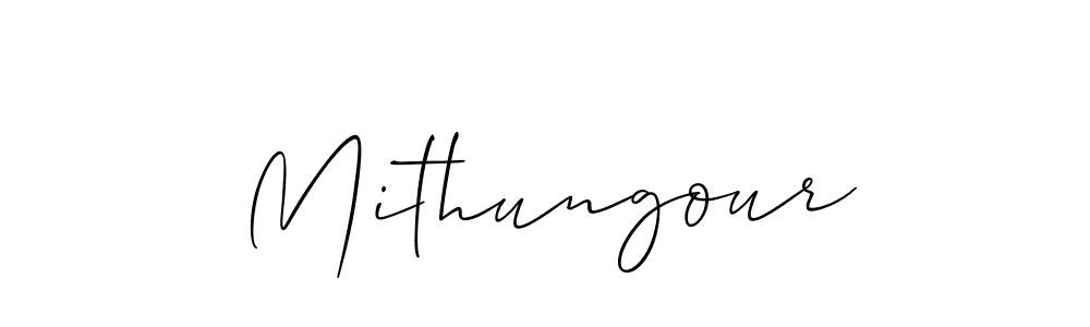 You can use this online signature creator to create a handwritten signature for the name Mithungour. This is the best online autograph maker. Mithungour signature style 2 images and pictures png