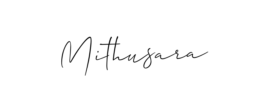 You can use this online signature creator to create a handwritten signature for the name Mithusara. This is the best online autograph maker. Mithusara signature style 2 images and pictures png