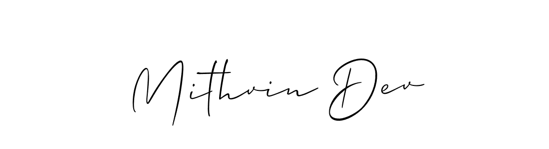 Check out images of Autograph of Mithvin Dev name. Actor Mithvin Dev Signature Style. Allison_Script is a professional sign style online. Mithvin Dev signature style 2 images and pictures png