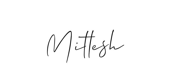 Make a beautiful signature design for name Mitlesh. Use this online signature maker to create a handwritten signature for free. Mitlesh signature style 2 images and pictures png