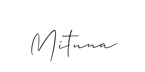 This is the best signature style for the Mitnna name. Also you like these signature font (Allison_Script). Mix name signature. Mitnna signature style 2 images and pictures png