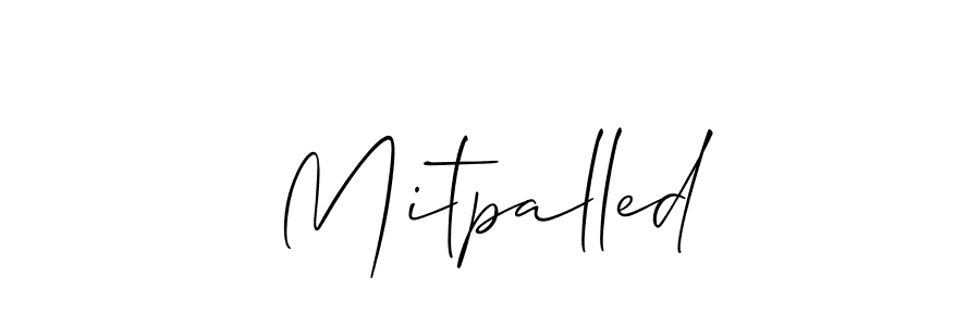 You can use this online signature creator to create a handwritten signature for the name Mitpalled. This is the best online autograph maker. Mitpalled signature style 2 images and pictures png