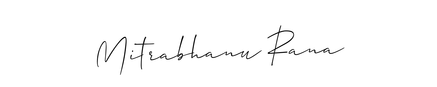 Make a beautiful signature design for name Mitrabhanu Rana. Use this online signature maker to create a handwritten signature for free. Mitrabhanu Rana signature style 2 images and pictures png